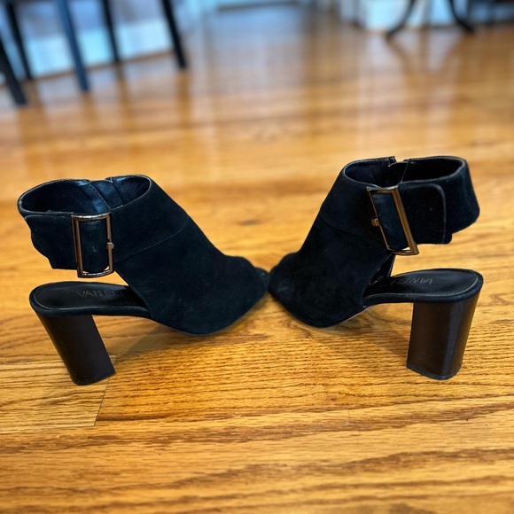 Vaneli Black Suede Booties - Picture 4 of 8